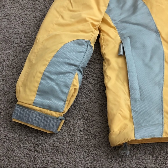 Old Navy Winter Outerwear Snow Jacket Yellow Gray XS - Picture 3 of 14